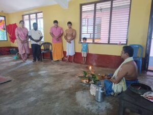 ಶುದ್ಧ ಕಲಶ ಹಾಗೂ ಸಂಪ್ರೋಕ್ಷಣಾ ಪೂಜೆ